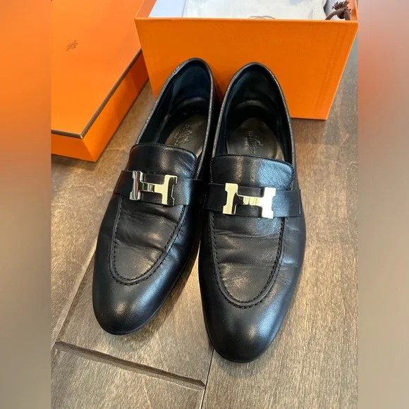 HERMES Paris Loafer 38 - Picture 2 of 14